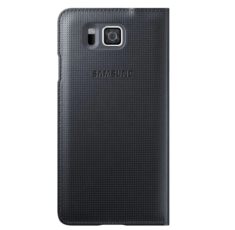 Bao Da Samsung Galaxy Alpha G850 S View Cover Chính Hãng Màu Đen